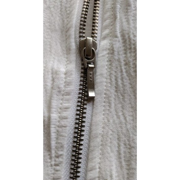 CJ Banks Jacket Womens X Full Zip Tie Collar Pockets - Picture 10 of 16